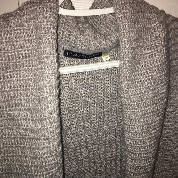 Seven Sisters Long Sleeve Open front Cardigan Sz S - Picture 2 of 5